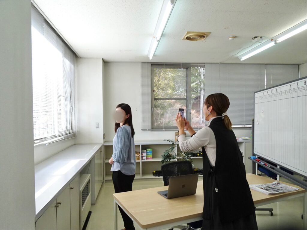 プロフィール写真撮影会の様子